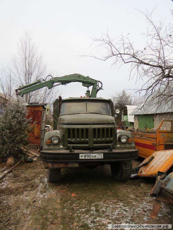 Кран-манипулятор на шасси ЗИЛ 131 полноприводный 6х6