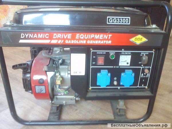 Бензиновый генератор DDE GG3300