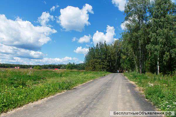 Участок 8.1 соток, 12км от МКАД, лес, водохранилище.