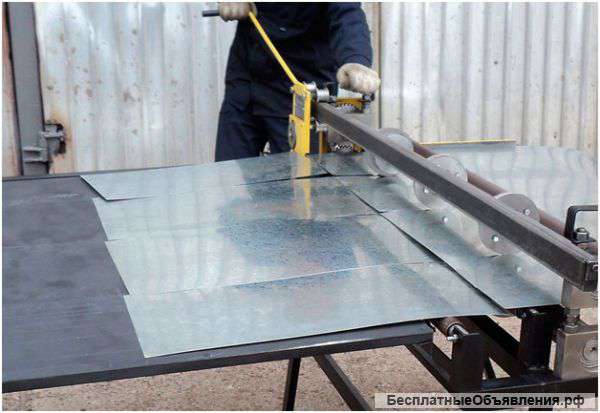 Станок продольной резки металла ручной ДНР-3