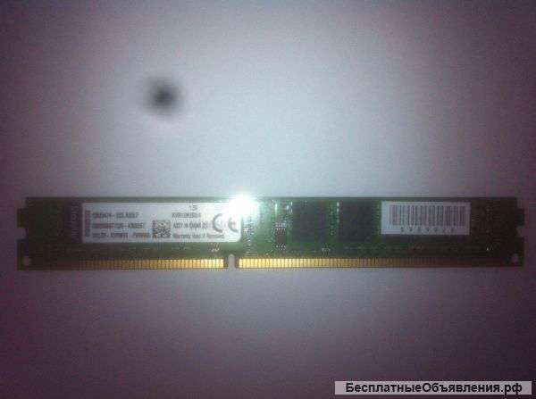 Оперативная память Kingston 4Gb ddr3 1333Mhz