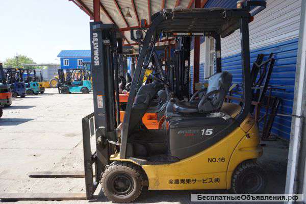 Электро погрузчик KOMATSU FB15-12