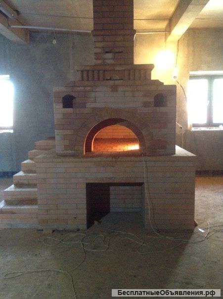 Кладка русских печей, каминов. Печник.