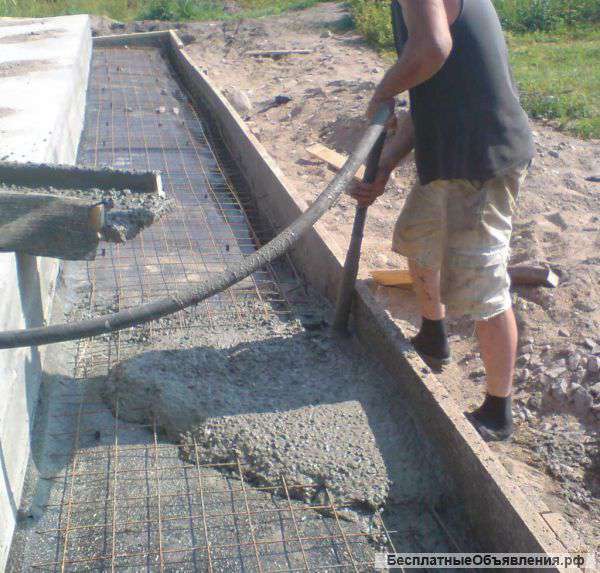 Бетон, пескобетон