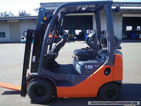 Газо-бензиновый погрузчик Toyota 8FG15