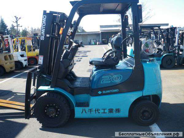 Газовый погрузчик SUMITOMO г/п 2 тонны в наличии
