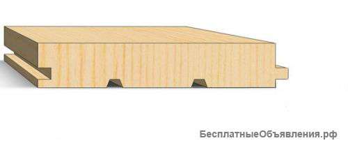 Доска пола из массива лиственницы