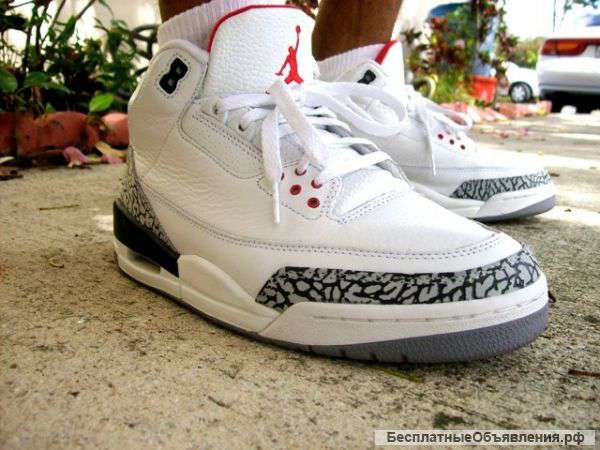 Nike Air Jordan Retro 3 кроссовки