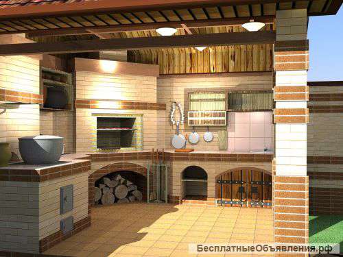 Беседки с мангалом