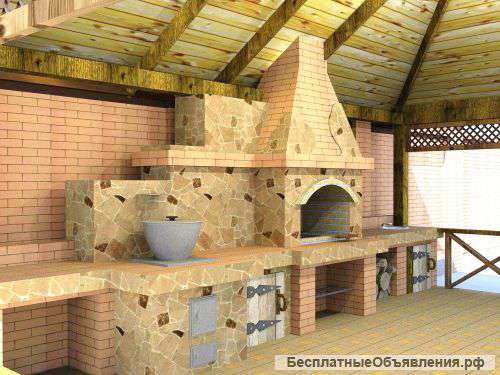 Беседки с мангалом