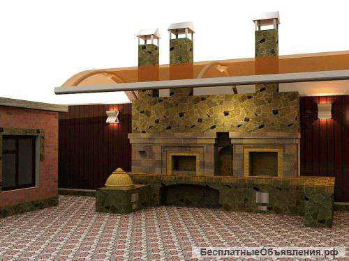 Беседки с мангалом