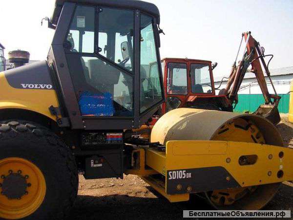 Грунтовый виброкаток volvo SD 105 DX