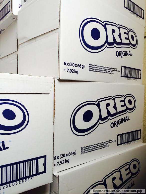 Оптовые поставки печенья Oreo из Европы