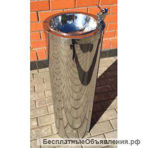 Фонтанчик кнопочный, нерж. ФП-КН4 (320) вандалоустойчивый