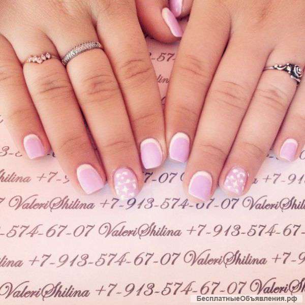 Ногти шеллак