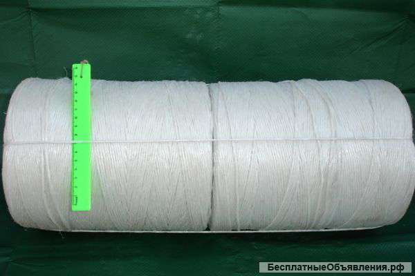 Шпагат хлопчатобумажный, вискозный, бумажный, джутовый, льняной, полипропиленовый
