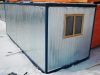 Блок - контейнер металлический (строительная бытовка, мобильный офис)
