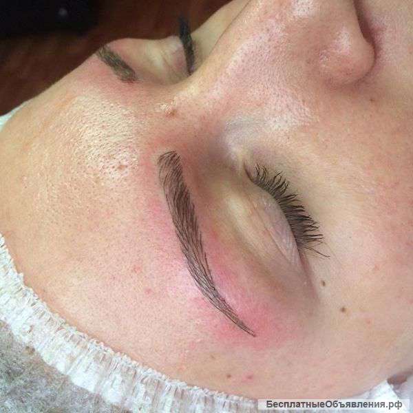 Микроблейдинг бровей