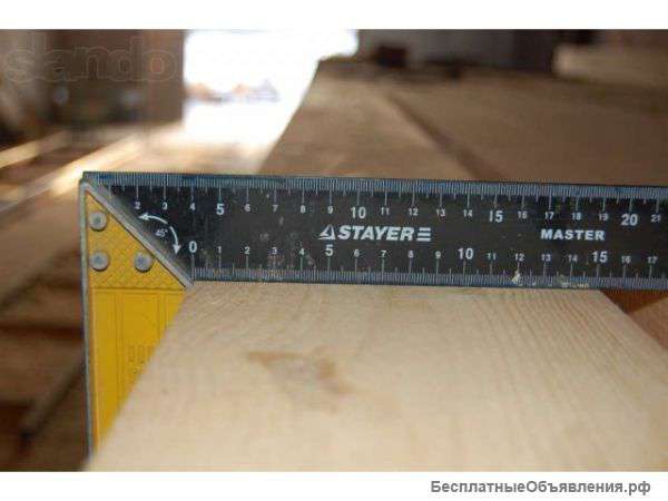 Доска обрезная 40 мм 50 мм пихта