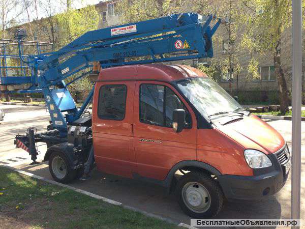 Автовышка пмс-212-02 (газель) 12 метров