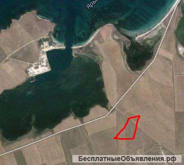 Участок рядом с морем