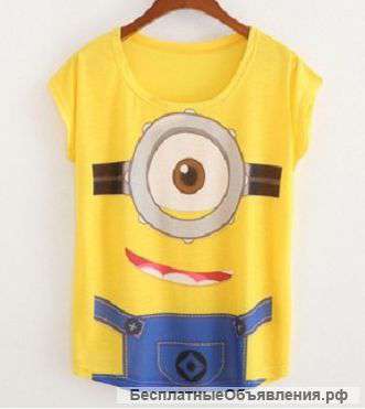 Футболка с миньоном