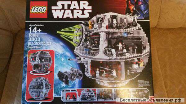 Lego Star Wars 10188 Звезда Смерти