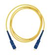 Шнур SC-SC, 50/125, Simplex, OM2, UPC, 1м (Exalan