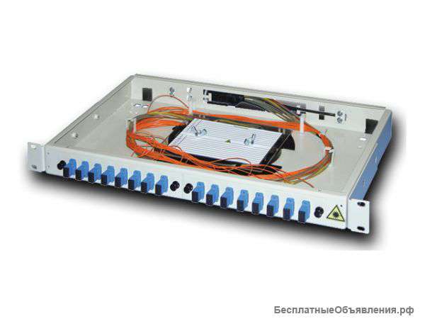 Оптический кросс Exalan 19" 24 порта SC укомплекто