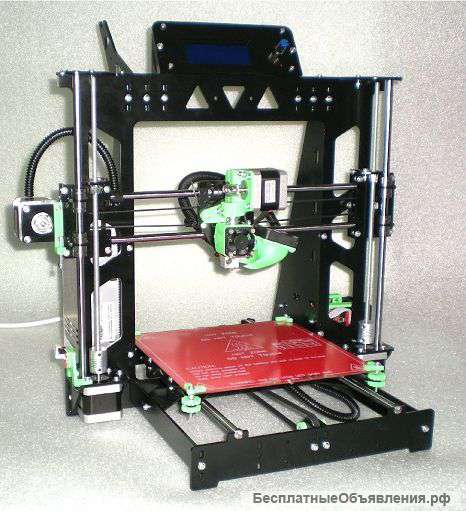 3D принтер Prusa i3 PRO Steel металлическая рама