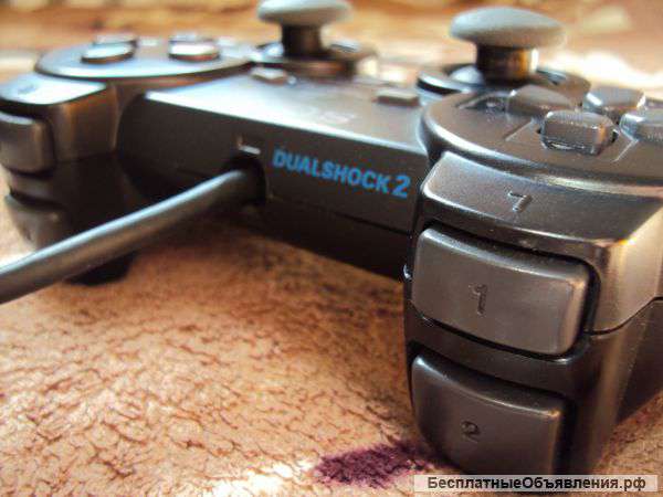 Sony PlayStation 2 Slim плюс 5 игр.Жми