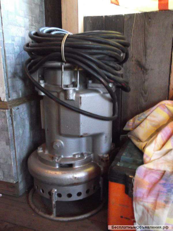 Насос шламовый с агитатором марки Toyo GR3