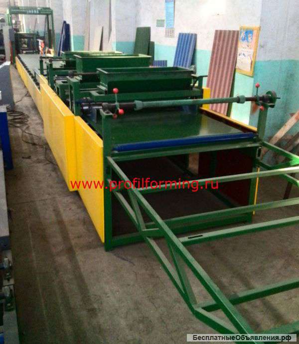 Линия для производства ШИФЕРА магния-цемента