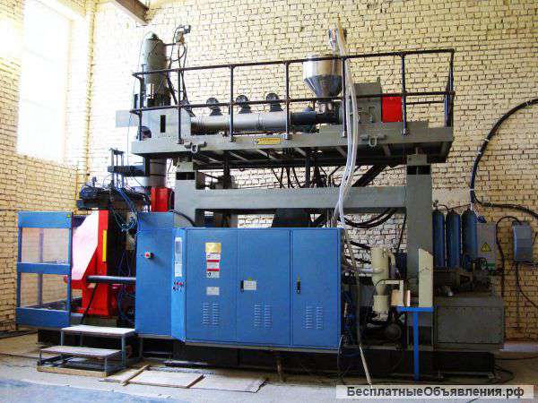 Экструзионно выдувной автомат PTB100N (КНР) до 160л