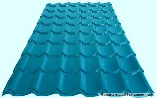 Металлочерепица супермонтеррей RAL