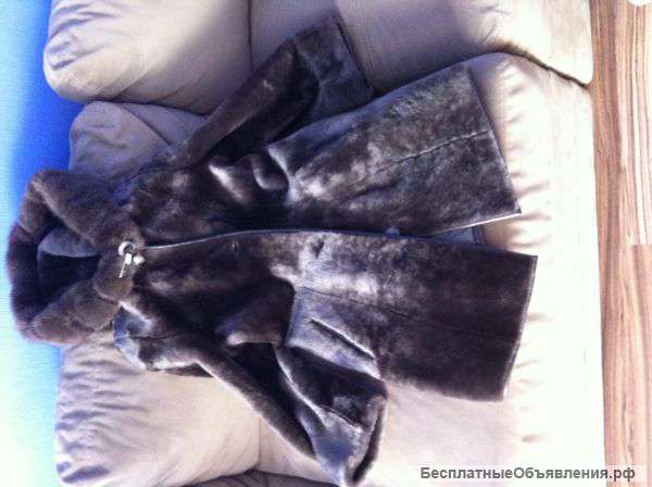 Шуба мутон 46