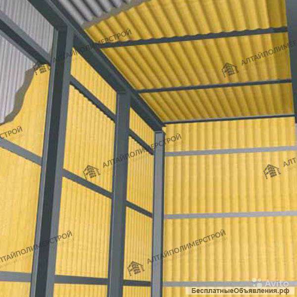 Утепление ангара ППУ