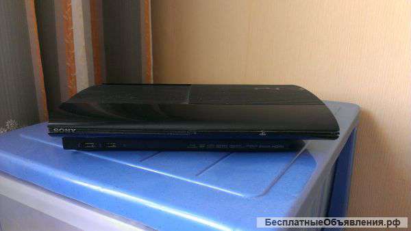Playstation 3 Super Slim 500Gb, 6 игр