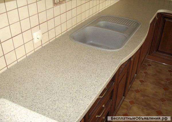 Столешницы из литъевого мрамора