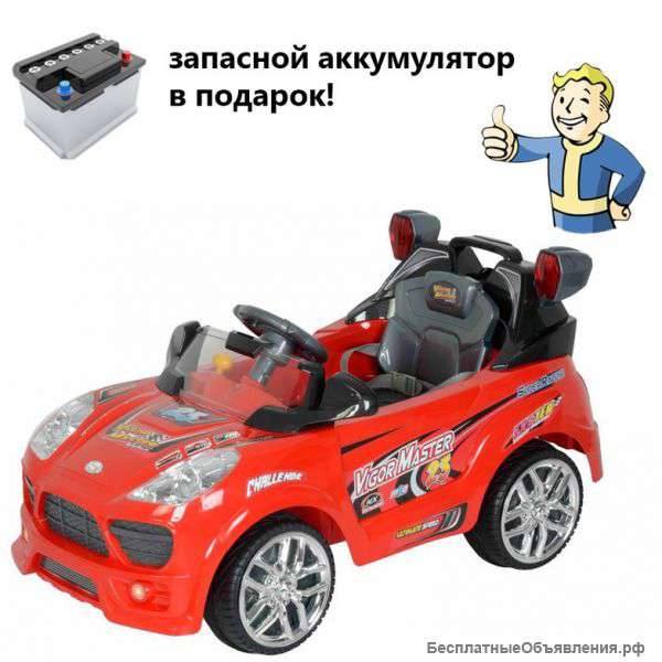 Машина на аккумуляторе детская