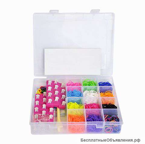Набор для плетения Loom Bands 2400 Profi