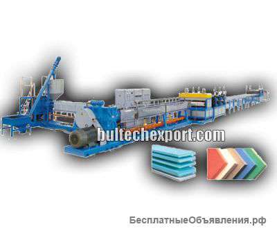 Оборудование для производства и обработки вспененных материалов и упаковок EPP, EPS, ЕРЕ, XPS