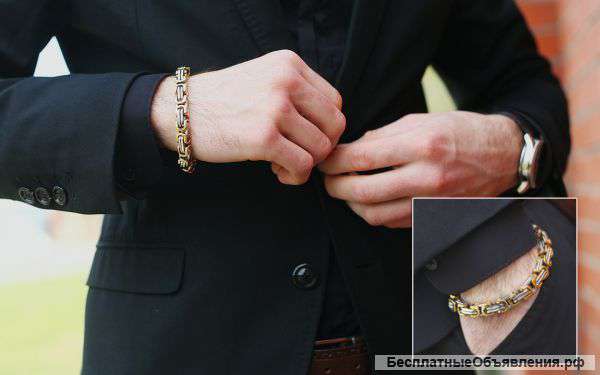 Стальной Браслет и Цепочка STEEL RAGE