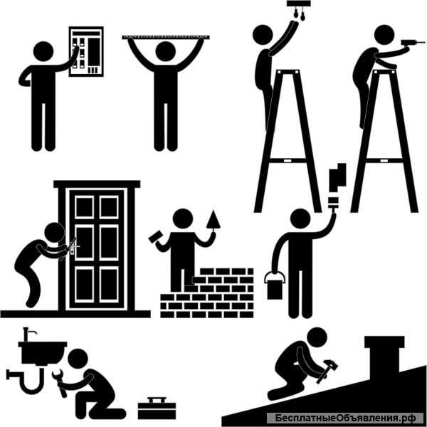 Весь комплекс работ по ремонту помещений