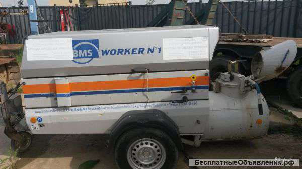 Установка для подачи строительных смесей Worker 1