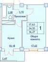 Квартира в Краснодаре в Новостройке