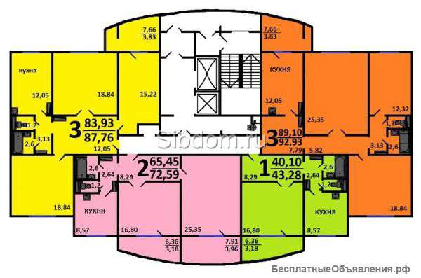 Прекрасная 3-комн. квартира