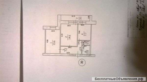 Квартира, 2 ком, 60 кв м, Гвардейская 16б