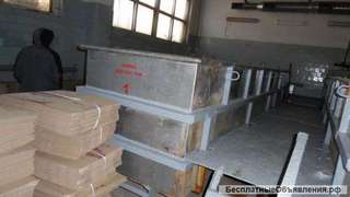 Ванны для посола сыра, объем 4 куб.м.