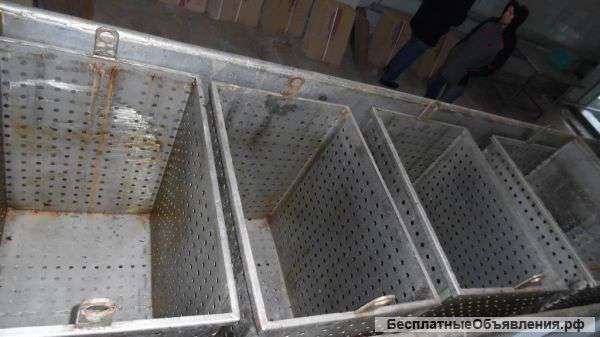 Ванны для посола сыра, объем 4 куб.м.